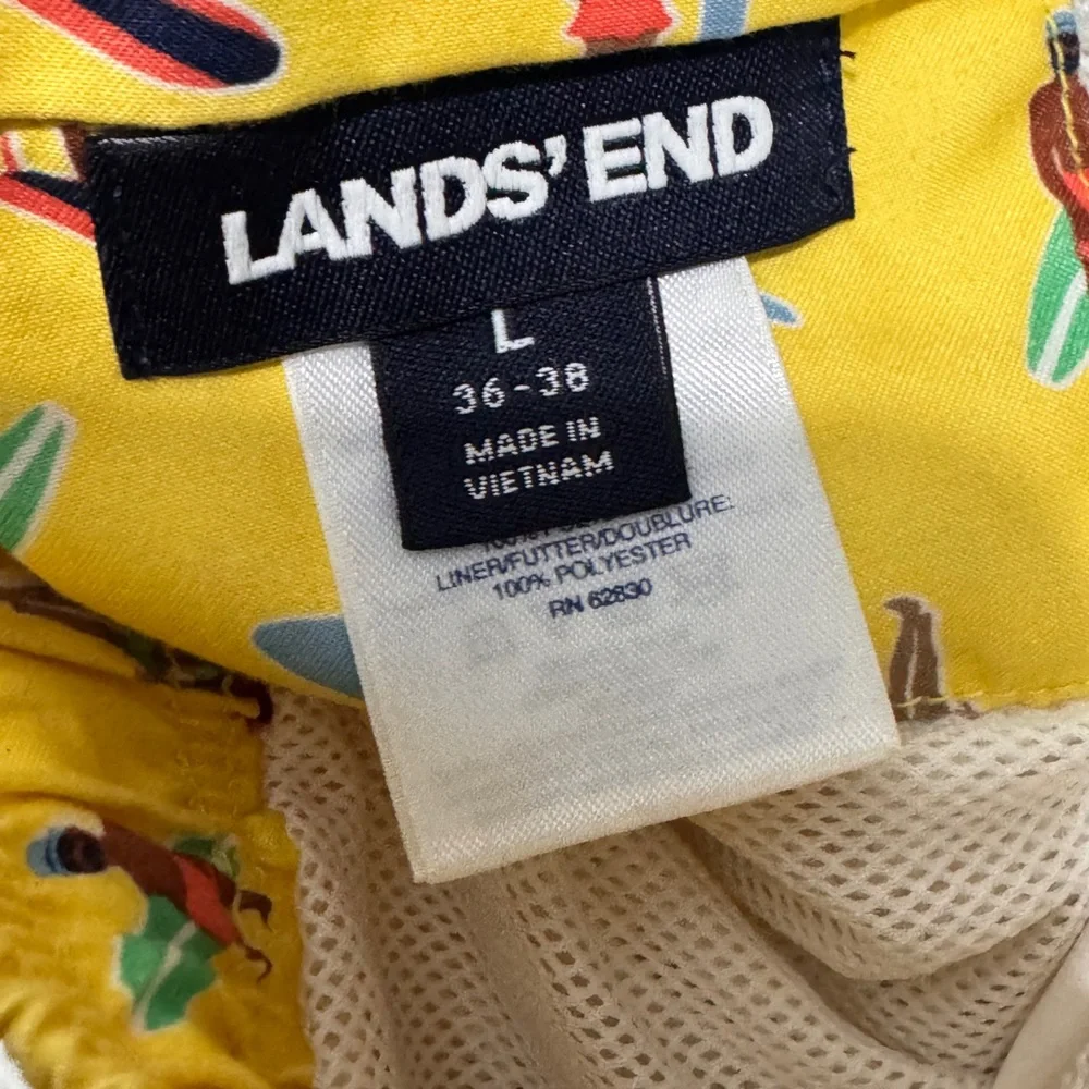 Lands End vibrant yellow